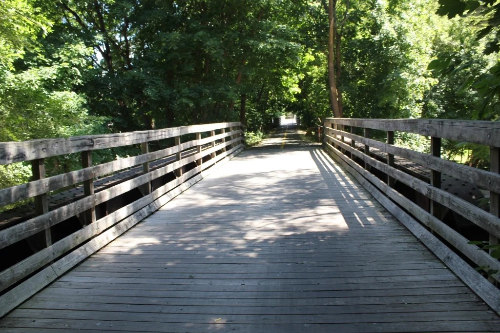 La Fox River Drive Trail Bridge